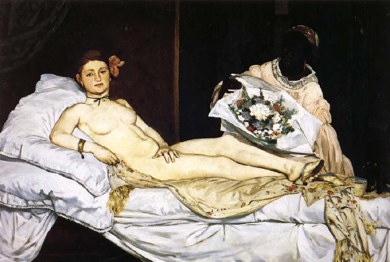 Edouard Manet Olympia oil painting picture